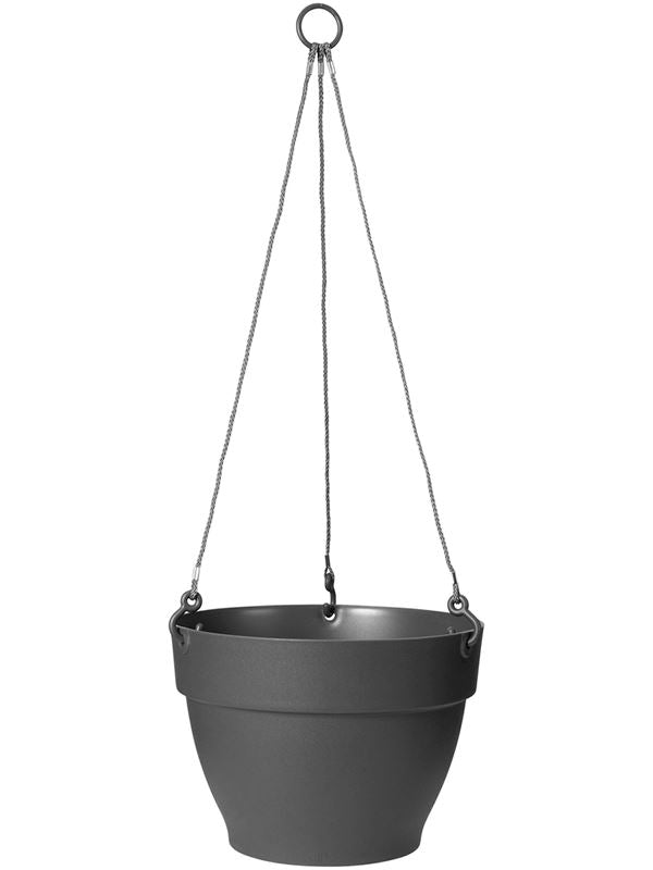 Vibia Plant Pot 18cm Height 25cm Dia Campana Hanging Basket Anthracite Pots & Planters