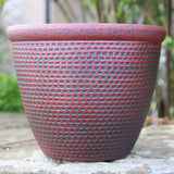 30cm Cromarty Antique Copper Plant Pot Outdoor Pots