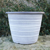 30cm Olympia Chocolate/White Plant Pot Outdoor Pots