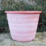 30cm Olympia Terracotta/White Plant Pot Outdoor Pots