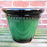 35cm Iberian Planter British Racing Green Plant Pot Outdoor Pots