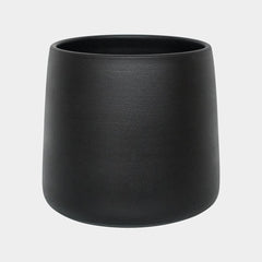 Akemi Planter Carbon Black 25cm Height 27cm Dia Pots & Planters