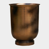 Outdoor Hampton Copper Metal Urn 35cm Height 34cm Width Pots & Planters