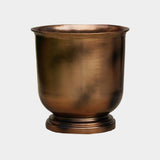 Outdoor Hampton Copper Metal Urn 40cm Height 31.5cm Width Pots & Planters