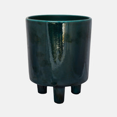 Pisa Emerald Planter 19cm Height 16cm Dia Pots & Planters