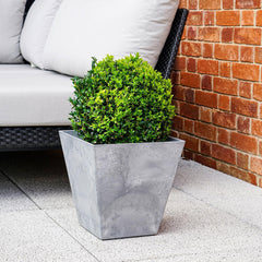 Pot Ella Grey 29cm Height 30cm Dia Pots & Planters