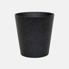 Pula Recyclable Planter Black 25cm Height 24cm Dia Pots & Planters